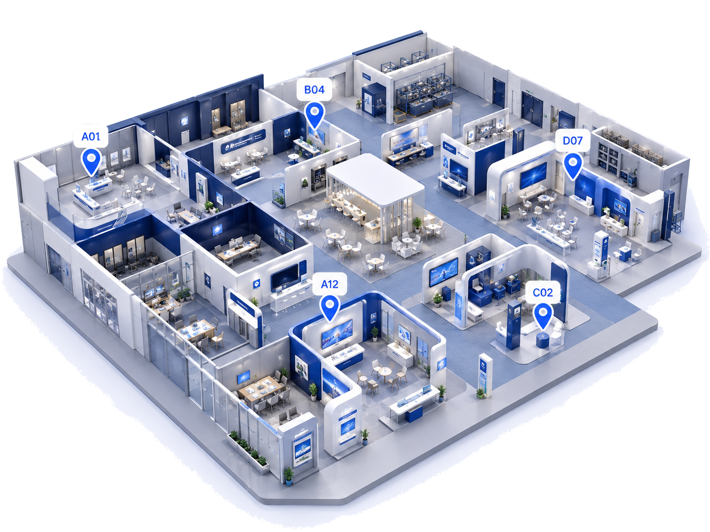 Plan client hall expo sans fond